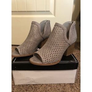 Gray Qupid booties
